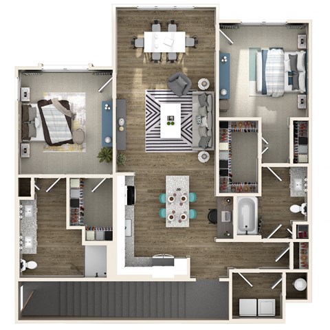 a floor plan of our studio apartment at princeton court apartments in dallas, tx